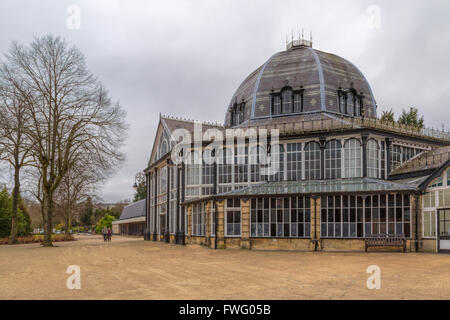 Pavilion Gardens, a historic venue situated in the heart of Buxton, Peak District, Derbyshire, England, United Kingdom.