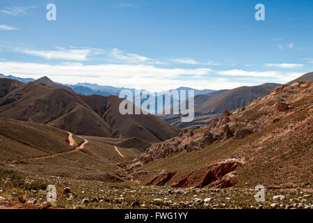 Stunning landscape of the Andes, Argentina Stock Photo