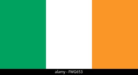 Ireland flag Stock Vector