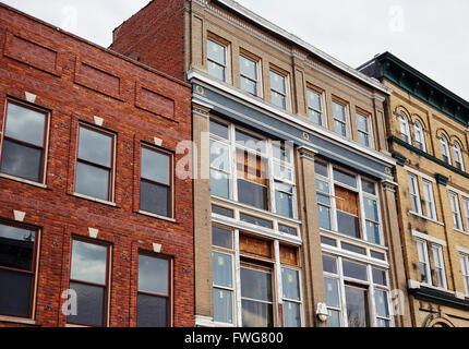 downtown buildings, Paducah, Kentucky, USA Stock Photo