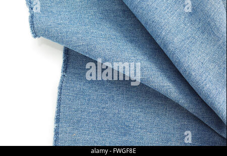 blue jeans isolated on white background Stock Photo