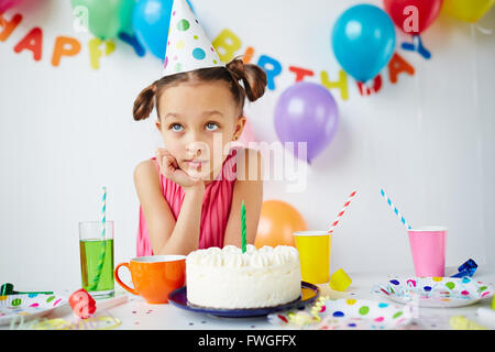 Birthday wish Stock Photo