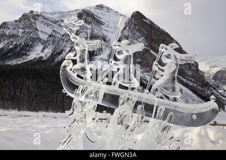The Lake Louise Ice Magic Festival is the centerpiece of Banff National ...