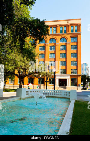 The Sixth Floor Museum at Dealey Plaza, Texas School Book Depository, Dallas, Texas, United States of America, North America Stock Photo