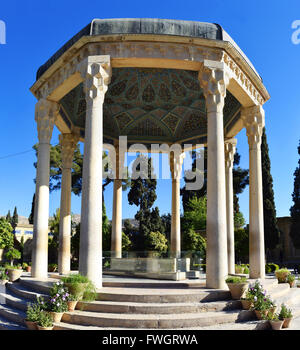 Iran, Shiraz, Hafez Mausoleum - Hafezie Stock Photo