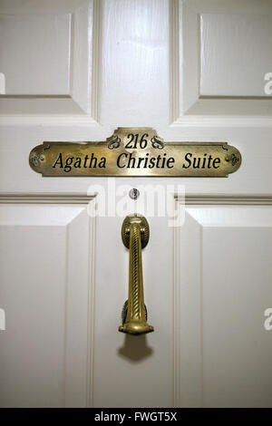 Agatha Christie's Torquay: Agatha Christie Suite at the Grand Hotel Stock Photo
