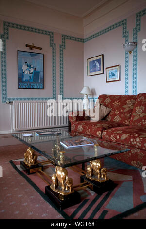 Agatha Christie's Torquay: Agatha Christie Suite at the Grand Hotel Stock Photo