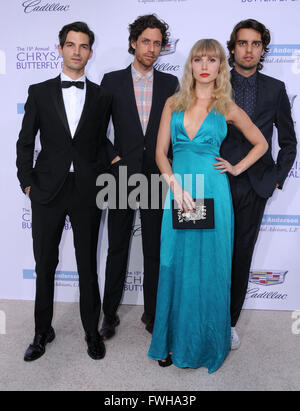 Los Angeles, CA, USA. 11th June, 2016. 11 June 2016 - Los Angeles. Phases. Arrivals for the 15th Annual Chrysalis Butterfly Ball held at a Private Mandeville Canyon Residence. Photo Credit: Birdie Thompson/AdMedia Credit:  Birdie Thompson/AdMedia/ZUMA Wire/Alamy Live News Stock Photo