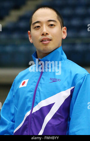 Yokohama International Swimming Center, Kanagawa, Japan. 12th June, 2016. Taiga Hayashida Swimming : Japan Swimming championships of Persons with an Intellectual Disability in Yokohama International Swimming Center, Kanagawa, Japan . © Shingo Ito/AFLO SPORT/Alamy Live News Stock Photo