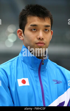 Yokohama International Swimming Center, Kanagawa, Japan. 12th June, 2016. Satoru Miyazaki Swimming : Japan Swimming championships of Persons with an Intellectual Disability in Yokohama International Swimming Center, Kanagawa, Japan . © Shingo Ito/AFLO SPORT/Alamy Live News Stock Photo