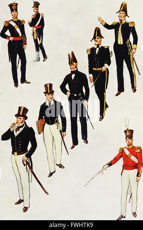 The Royal Navy (1907) Stock Photo