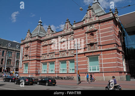 Side facade of the Stedelijk Musuem in Amsterdam, Netherlands. Stock Photo