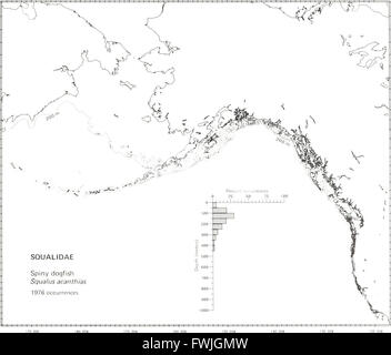 Atlas and zoogeography of common fishes in the Bering Sea and Northeastern Pacific - M. James Allen, Gary B. Smith (1988) Stock Photo