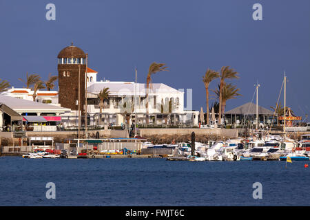 The Marina, Caleta de Fuste, Fuerteventura, Canary Islands, Spain Stock ...