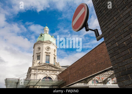 Entrance to the Smithfield Meat Market in Central London, UK Stock Photo