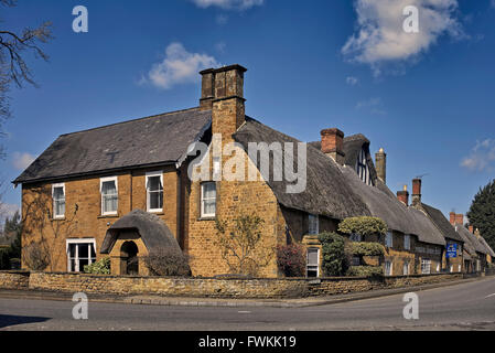 Wroxton House Hotel Nr. Banbury. Award winning 17th century Inn and hotel Oxfordshire England UK Stock Photo