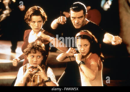 Spy Kids, USA 2001, Regie: Robert Rodriguez, Darsteller: Antonio Banderas, Carla Gugino, Alexa PenaVega, Daryl Sabara Stock Photo