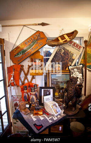 Country store in the Northwoods in Land O'Lakes, Wisconsin