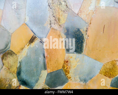 earth tone color on stone background from nature Stock Photo