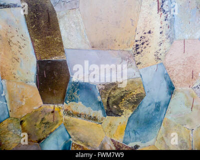 earth tone color on stone background from nature Stock Photo