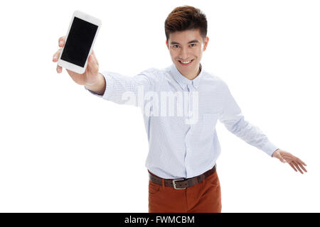 Portrait of young man in casual clothing Stock Photo
