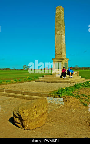 Monument for the Battle of Marston Moor in 1644 Stock Photo