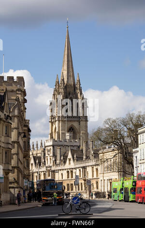 University Church of St Mary the Virgin, Oxford. Stock Photo