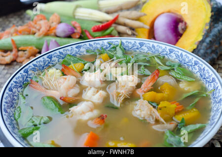 kind of Thai vegetable curry Stock Photo