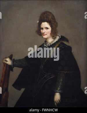 Diego Velazquez (1599-1660), Portrait of a Woman, ca. 1630/33. Stock Photo