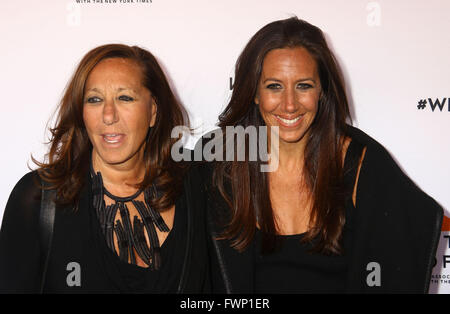 Designer Donna Karan and daughter Gabby Karan attend the 2009 Veuve  Clicquot Manhattan Polo Classic on Governors Island in New York City, USA  on March , 2009. Photo by Gregorio Binuya/ABACAPRESS.COM (Pictured 