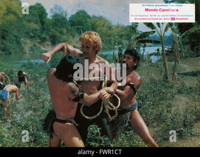 Il Paese del sesso selvaggio, aka: Mondo Cannibale, Italien 1972, Regie: Umberto Lenzi, Darsteller: Ivan Rassimov Stock Photo