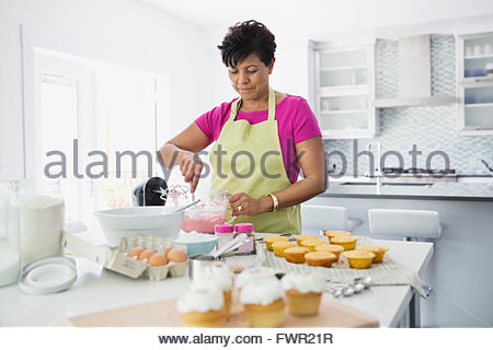 Mixing Ingredients Standing Kitchen Mixer Bake Peanut Butter Cookies Stock  Photo by ©urban_light 478680366