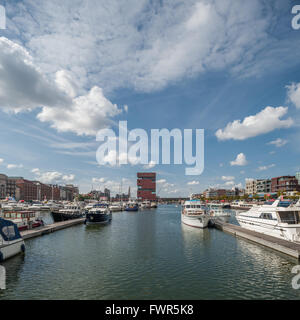 Belgium, Antwerp, MAS - museum aan de stroom Stock Photo