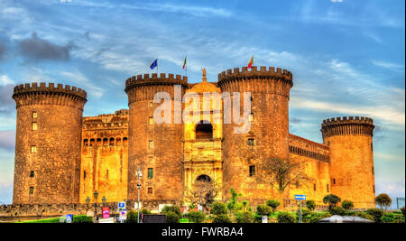 Castel Nuovo in Naples Stock Photo