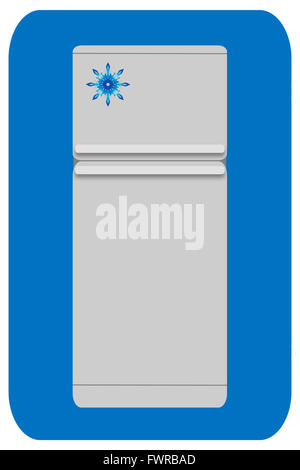Refrigerator icon Stock Photo