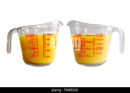 Quarter cup measuring hi-res stock photography and images - Alamy