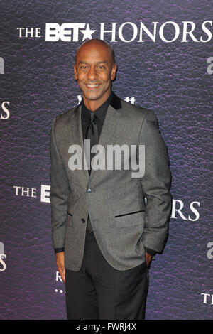2016 BET Honors held at the Warner Theater - Arrivals  Featuring: Stephen Hill Where: Washington, District Of Columbia, United States When: 05 Mar 2016 Stock Photo