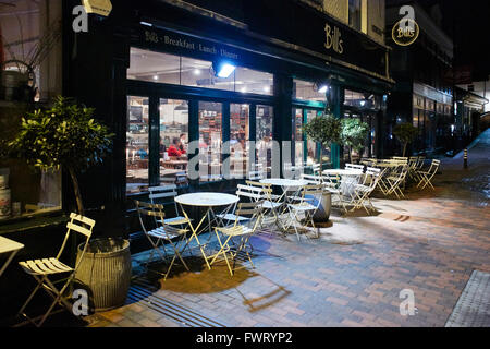 The original Bill’s restaurant at Cliffe High Street, Lewes, East Sussex Stock Photo