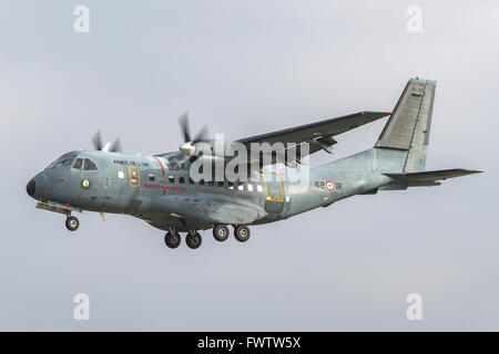 French Air Force (Armée de l'Air) CASA (Airtech) CN-235-200M military transport aircraft Stock Photo