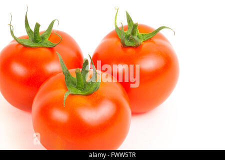 Red ripe tomatoes Stock Photo