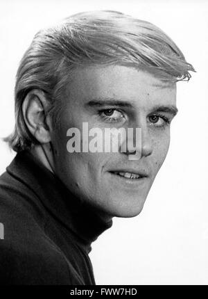 Der südafrikanische Sänger Howard Carpendale, Deutschland 1960er Jahre. South African singer Howard Carpendale, Germany 1960s. Stock Photo