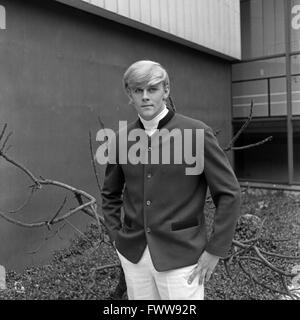 Der südafrikanische Sänger Howard Carpendale, Deutschland 1960er Jahre. South African singer Howard Carpendale, Germany 1960s. Stock Photo