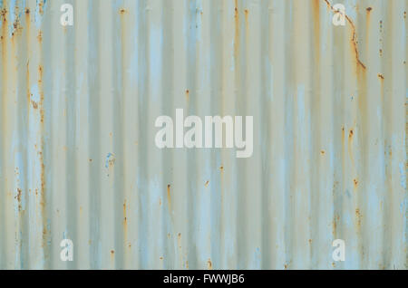 old weathered painted  metal background texture Stock Photo