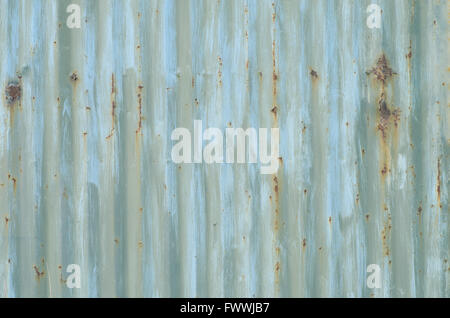 old weathered painted  metal background texture Stock Photo