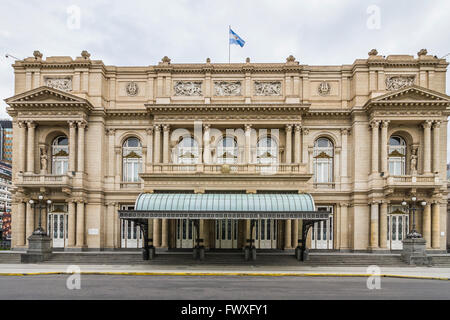 The colon theater building in Buenos Aires, Argentina, South America Stock Photo