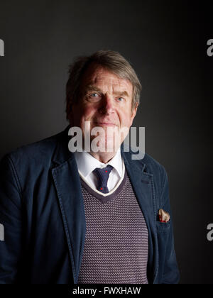 Jeremy Lewis at the Oldie Literary Lunch 08-3-16 Stock Photo