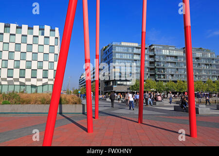 Marker Hotel, Grand Canal Dock, Dublin City, County Dublin, Ireland, Europe Stock Photo