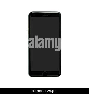 New realistic mobile phone smartphone Stock Photo
