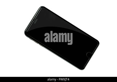 New realistic mobile phone smartphone Stock Photo