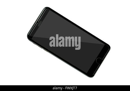 New realistic mobile phone smartphone Stock Photo
